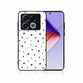 zadný kryt Infinix Note 40 Pro - MY ART Ochranný kryt pre Infinix Note 40 Pro / 40 Pro+ 5G BLACK HEARTS (167)
