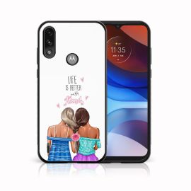 zadný kryt Motorola Moto E7i Power - MY ART Silikónový kryt Motorola Moto E7 Power / E7i Power FRIENDS (060)