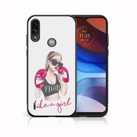 zadný kryt Motorola Moto E7i Power - MY ART Silikónový obal Motorola Moto Motorola Moto E7 Power / E7i Power FIGHTER (133)