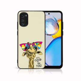 zadný kryt Motorola Moto E32 / E32s - MY ART Ochranný kryt pre Motorola Moto E32 / E32s GIRAFFE (180)