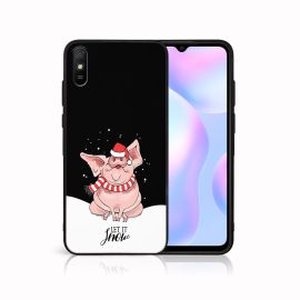 zadný kryt Xiaomi Redmi 9A / 9AT - MY ART Kryt s vianočným dizajnom Xiaomi Redmi 9A / 9AT LET IT SNOW (075)