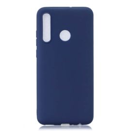 zadný kryt Huawei - RUBBER Gumený kryt Honor 20 Lite tmavomodrý