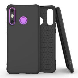 zadný kryt Kryty na mobil - RUBBER Silikónový obal Huawei P30 Lite čierny