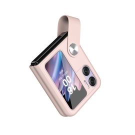 zadný kryt OPPO Find N2 Flip - SWIFT Ochranný obal s držiakom Oppo Find N2 Flip ružový