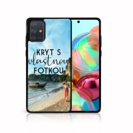 zadný kryt Samsung - kryty s vlastnou fotkou - Kryt s vlastnou potlačou Samsung Galaxy A71