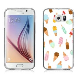 zadný kryt Kryty na mobil - PROTEMIO MY ART kryt Samsung Galaxy S7 ICE CREAM (020)