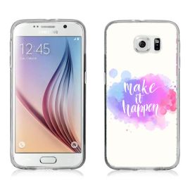 zadný kryt Kryty na mobil - PROTEMIO MY ART kryt Samsung Galaxy S7 MAKE IT HAPPEN (014)