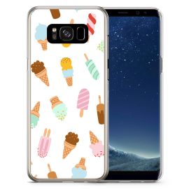zadný kryt Kryty na mobil - PROTEMIO MY ART obal Samsung Galaxy S8 ICE CREAM (020)
