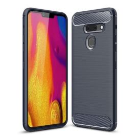zadný kryt LG G8 ThinQ - FLEXI TPU obal LG G8 ThinQ modrý