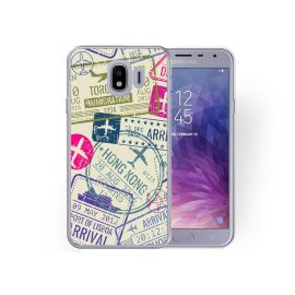 zadný kryt Kryty na mobil - PROTEMIO MY ART Ochranný kryt Samsung Galaxy J4 (J400) STAMPS