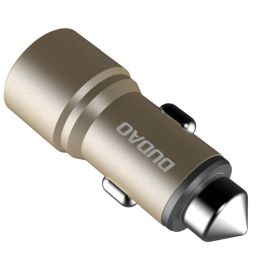 nabíjačka do auta Nabíjačky do auta - DUDAO R5 Nabíjačka do auta 2X USB 2.4A zlatá