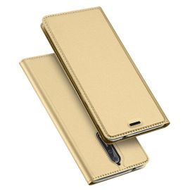 peňaženkové / vyklápacie puzdro, zaklápacie puzdro Nokia - DUX Flipové puzdro Nokia 8 zlaté