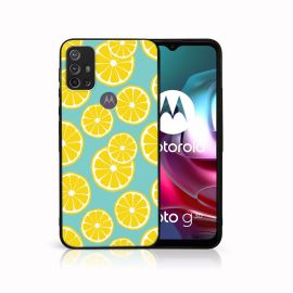 zadný kryt Motorola Moto G20 - MY ART Silikónový obal Motorola Moto G10 / G20 / G30 LEMON (121)