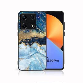 zadný kryt Infinix Note 30 Pro - MY ART Ochranný kryt pre Infinix Note 30 Pro BLUE MARBLE (141)