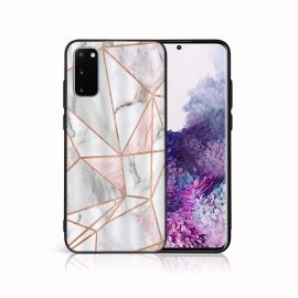 zadný kryt Samsung Galaxy S20 Plus - MY ART Ochranný kryt pre Samsung Galaxy S20 Plus PINK MARBLE (143)