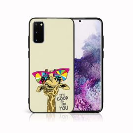 zadný kryt Samsung Galaxy S20 Plus - MY ART Ochranný kryt pre Samsung Galaxy S20 Plus GIRAFFE (180)
