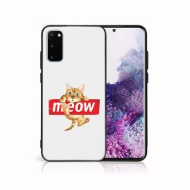 zadný kryt Samsung Galaxy S20 Plus - MY ART Ochranný kryt pre Samsung Galaxy S20 Plus MEOW (183)