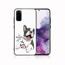 zadný kryt Samsung Galaxy S20 Plus - MY ART Ochranný kryt pre Samsung Galaxy S20 Plus SMILE (189)