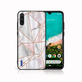 zadný kryt Xiaomi Mi A3 - MY ART Ochranný kryt Xiaomi Mi A3 PINK MARBLE (143)