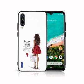 zadný kryt Xiaomi Mi A3 - MY ART Ochranný kryt Xiaomi Mi A3 RED DRESS (137)
