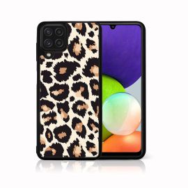 zadný kryt Samsung - MY ART Silikónový kryt Samsung Galaxy A22 LEOPARD PRINT (238)
