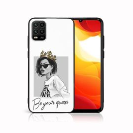 zadný kryt Xiaomi Mi 10 Lite - MY ART Silikónový obal Xiaomi Mi 10 Lite QUEEN (139)