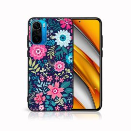 zadný kryt Xiaomi Poco F3 - MY ART Silikónový obal Xiaomi Poco F3 FLORA (038)