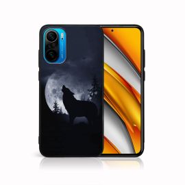 zadný kryt Xiaomi Poco F3 - MY ART Silikónový obal Xiaomi Poco F3 WOLF (247)