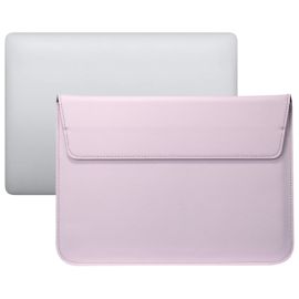 zaklápacie puzdro Tašky na notebook - LEATHER Puzdro Apple Macbook Air 13" / Macbook Pro 13" ružové