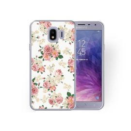 zadný kryt Kryty na mobil - PROTEMIO MY ART Ochranný kryt Samsung Galaxy J4 (J400) PINK ROSES (016)