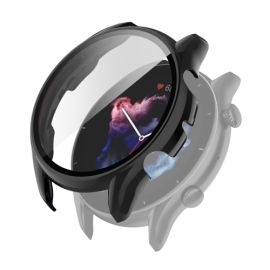 sklo / fólia Xiaomi - hodinky - Obal s tvrdeným sklom pre Amazfit GTR 3 / GTR 3 Pro čierny