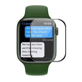 Apple Watch 8 45mm - ENKAY Ochranná fólia Apple Watch 9 / 8 / 7 (45mm) čierna