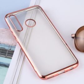 zadný kryt Huawei P Smart 2019 - METALLIC Silikónový kryt Huawei P Smart 2019 ružový