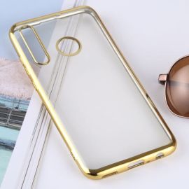 zadný kryt Huawei - METALLIC Silikónový kryt Huawei P Smart 2019 zlatý