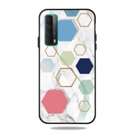 zadný kryt Huawei P Smart 2021 - GEOMETRIC ART Kryt Huawei P Smart 2021 HEXAGON