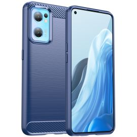 zadný kryt Oppo Reno7 5G - FLEXI TPU Kryt pre Oppo Reno7 5G modrý