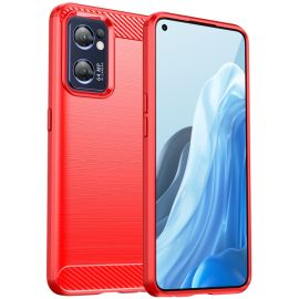 zadný kryt Oppo Reno7 5G - FLEXI TPU Kryt pre Oppo Reno7 5G červený