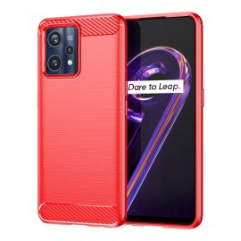 zadný kryt Realme 9 - FLEXI TPU Kryt pre Realme 9 Pro+ / Realme 9 červený