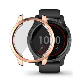 obal na hodinky Garmin Venu 2S - Ochranný obal Garmin Vivoactive 4S / Garmin Venu 2S ružovozlatý