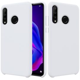 zadný kryt Kryty na mobil - RUBBER Silikónový obal Huawei P30 Lite biely