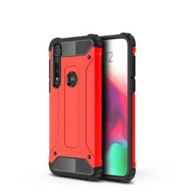 zadný kryt Kryty na mobil - TOUGH Ochranný kryt Motorola Moto G8 Plus červený
