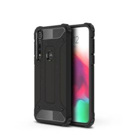 zadný kryt Kryty na mobil - TOUGH Ochranný kryt Motorola Moto G8 Plus čierny