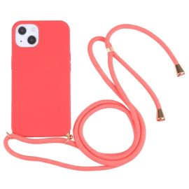 zadný kryt Apple iPhone 13 mini - ROPE Kryt so šnúrkou Apple iPhone 13 mini červený