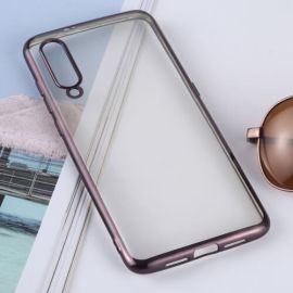 zadný kryt Kryty na mobil - METALLIC Silikónový kryt Xiaomi Mi 9 čierny