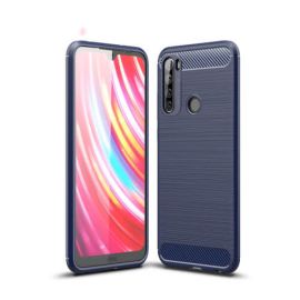 zadný kryt Kryty na mobil - FLEXI TPU Obal Xiaomi Redmi Note 8T modrý