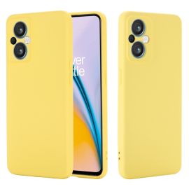 zadný kryt Oppo Reno7 Lite 5G - RUBBER Ochranný kryt pre Oppo Reno7 Lite 5G žltý