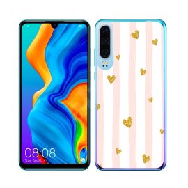 zadný kryt Huawei P30 - MY ART Ochranný kryt Huawei P30 HEARTS (006)