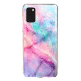 zadný kryt Samsung - ART Silikónový kryt Samsung Galaxy A41 PINK GREEN