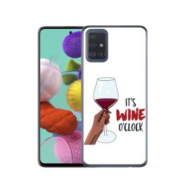zadný kryt Samsung Galaxy A71 - MY ART Ochranný kryt Samsung Galaxy A71 WINE (007)