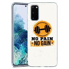 zadný kryt Samsung Galaxy S20 FE - MY ART Ochranný kryt Samsung Galaxy S20 FE GYM (005)